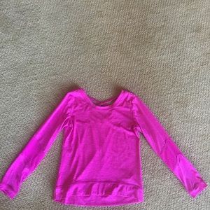Reebok girls athletic top